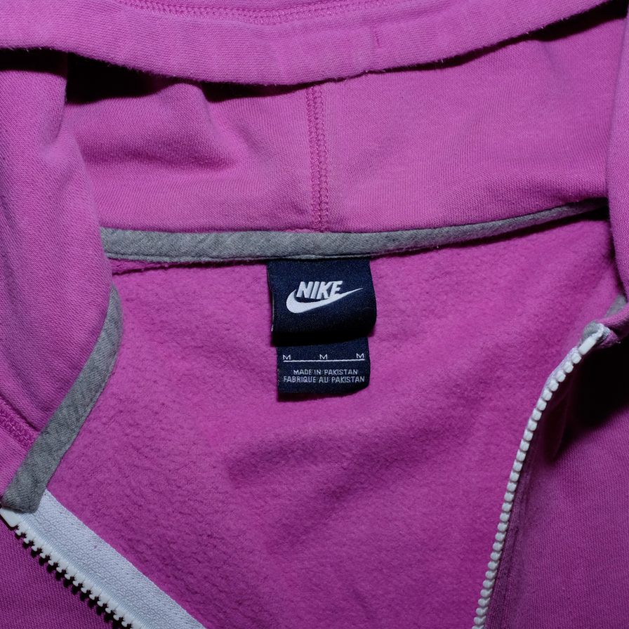 Women Vintage Nike Zip Hoodie Medium - Double Double Vintage