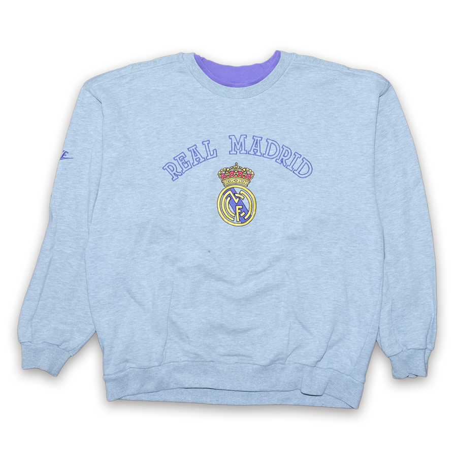 Nike Real Madrid Crewneck Large / XLarge - Double Double Vintage