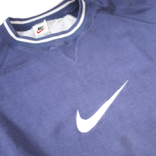 Vintage Nike Swoosh Crewneck XLarge - Double Double Vintage