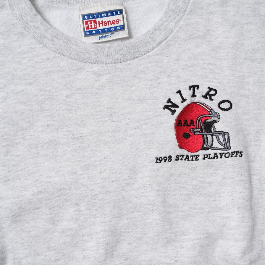 Vintage 1998 Nitro State Playoffs Sweater Medium
