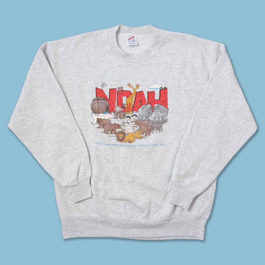 Vintage Noah's Ark Sweater Large