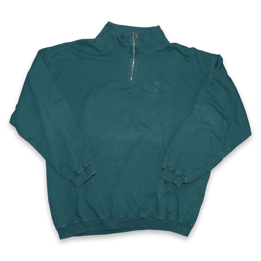 Vintage Q-Zip Sweater Large - Double Double Vintage