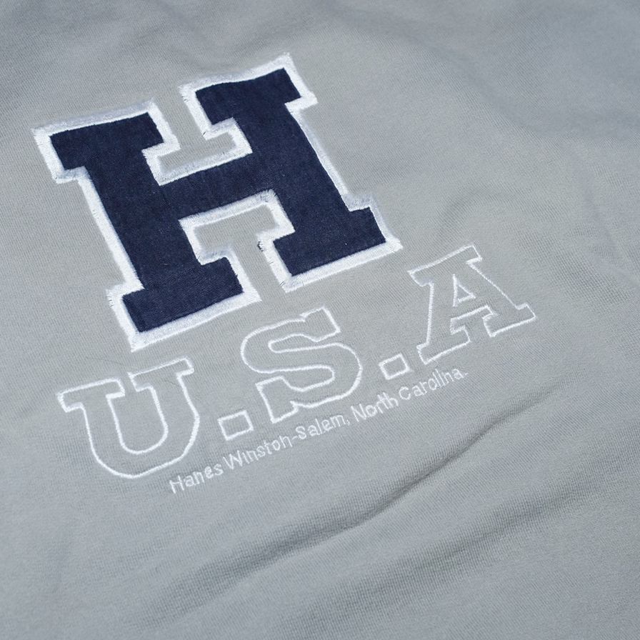 Vintage Hanes USA Sweater Large - Double Double Vintage