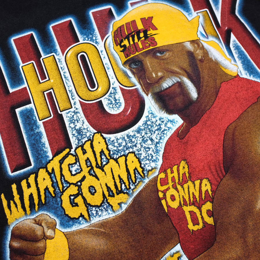 Vintage Hulk Hogan T-Shirt Medium - Double Double Vintage