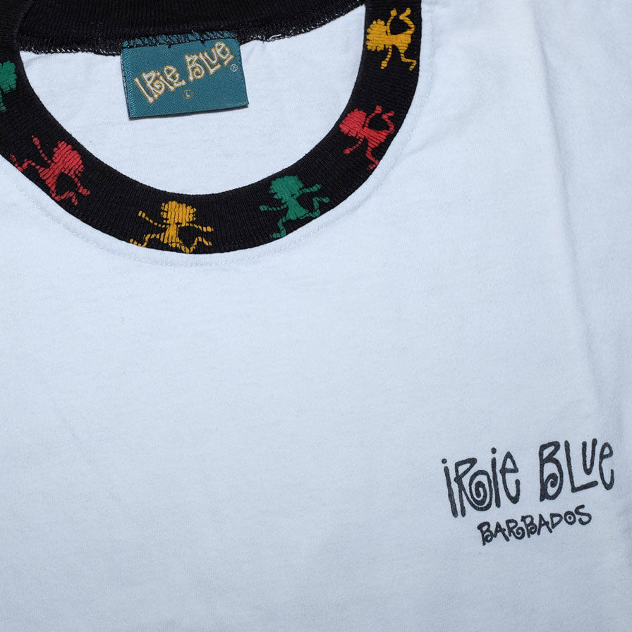 Vintage Irie Blue T-Shirt Large - Double Double Vintage