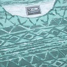 Vintage Quicksilver Pattern T-Shirt Medium / Large - Double Double Vintage