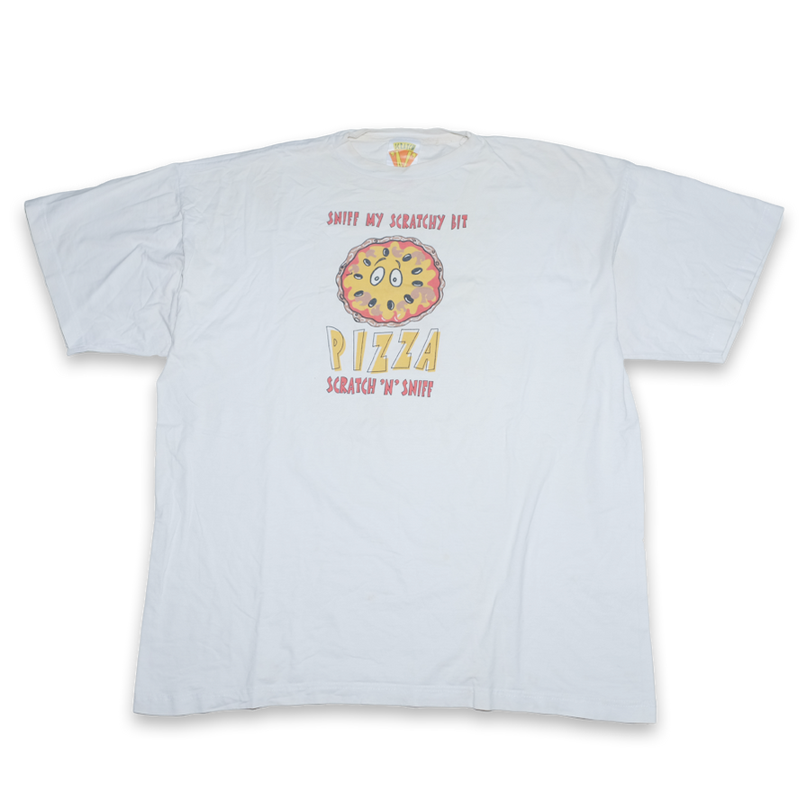 Vintage Pizza T-Shirt XLarge - Double Double Vintage
