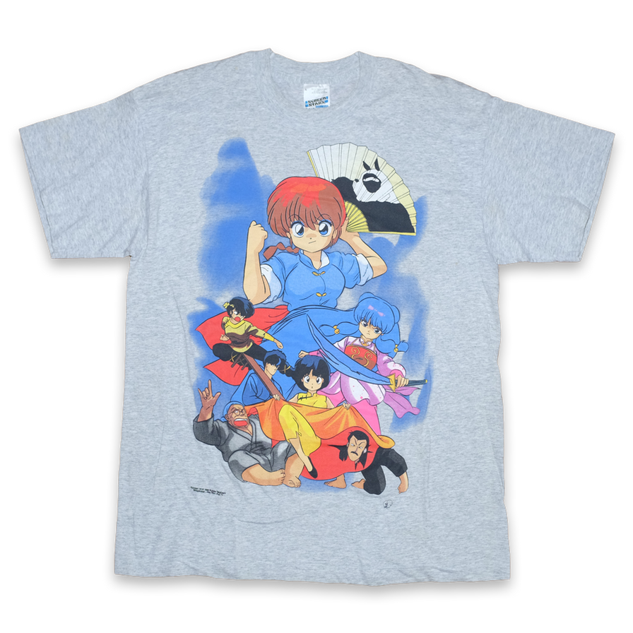 Vintage Ranma 1/2 T-Shirt Large - Double Double Vintage