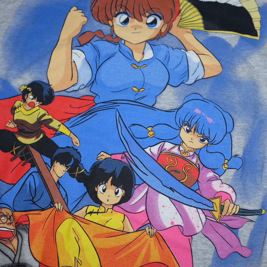 Vintage Ranma 1/2 T-Shirt Large - Double Double Vintage