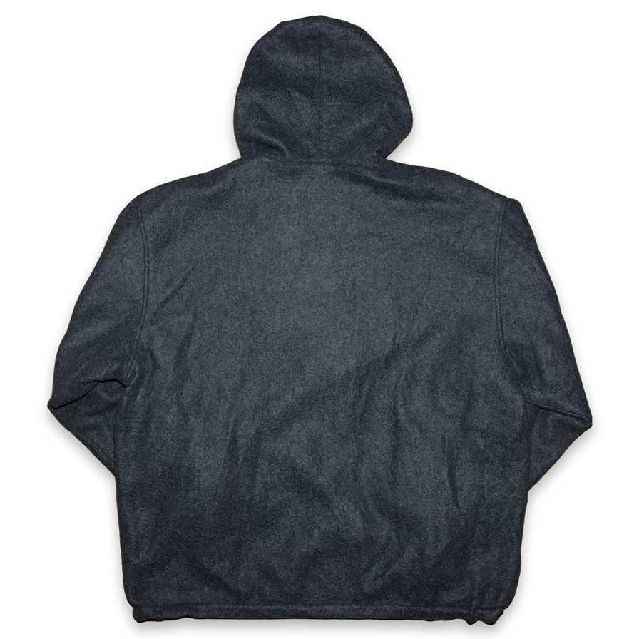 John F. Gee Fleece Anorak XLarge - Double Double Vintage