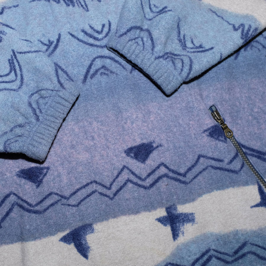 Vintage Triumph Pattern Fleece XLarge