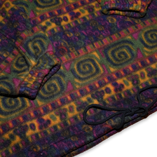 Vintage multicolored Fleece XLarge - Double Double Vintage