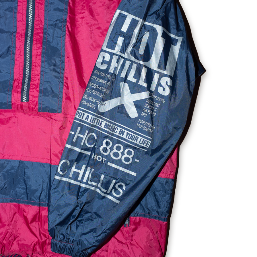 Equipe Half Zip Windbreaker Large - Double Double Vintage