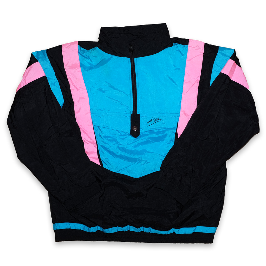 Vintage Half Zip Windbreaker Large - Double Double Vintage