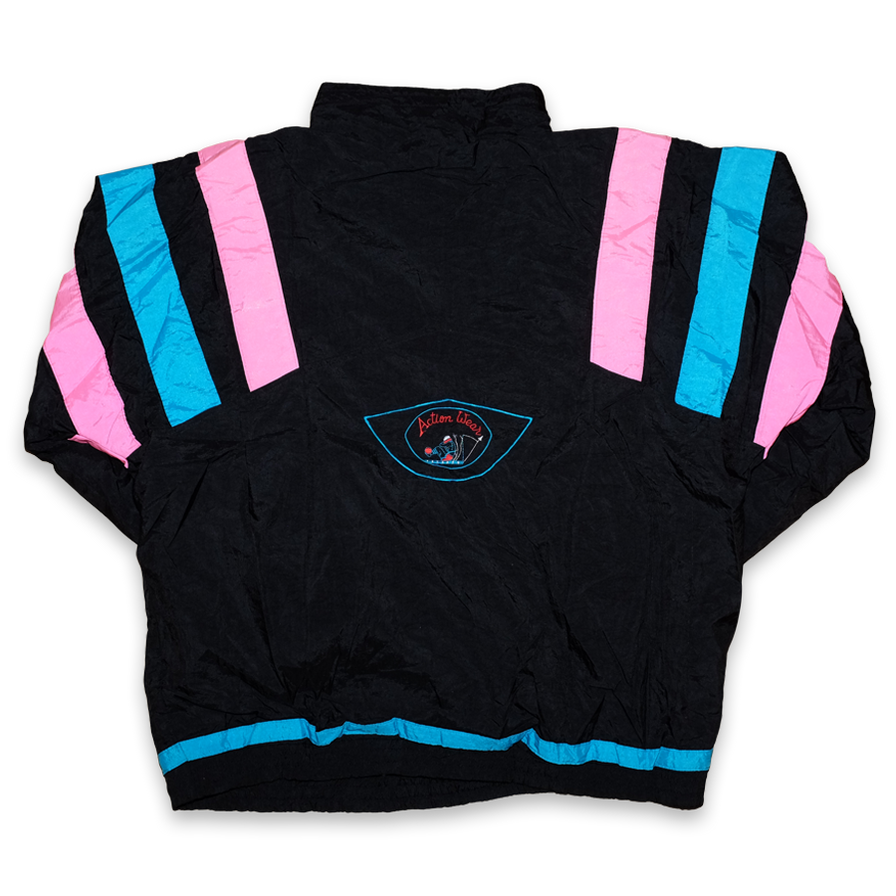 Vintage Half Zip Windbreaker Large - Double Double Vintage