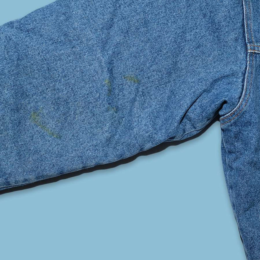 Vintage Padded Denim Jacket Small