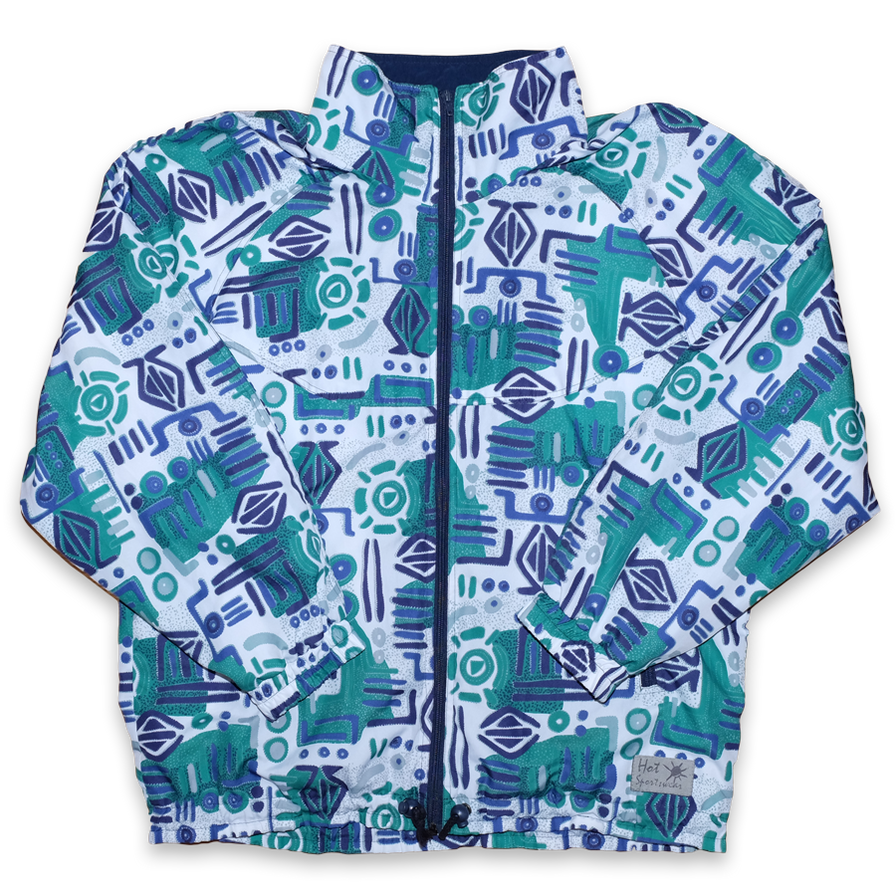 Vintage Pattern Jacket Large - Double Double Vintage
