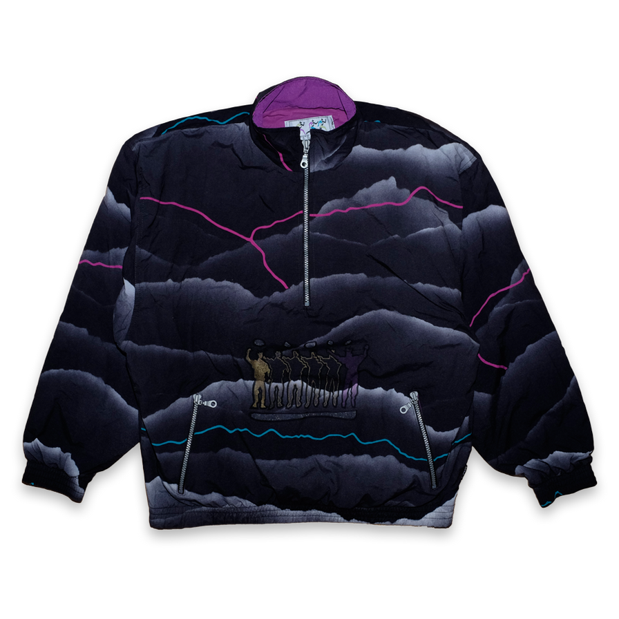 Vintage Half Zip Windbreaker Small / Medium - Double Double Vintage