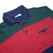 Vintage Striped Long Polo Medium / Large - Double Double Vintage