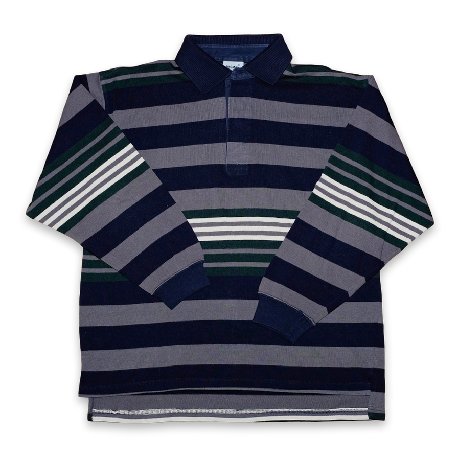 Vintage Polo Striped Longsleeve Large - Double Double Vintage