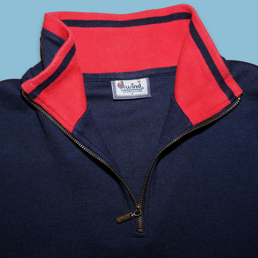 Wind Sportswear Q-Zip Medium / Large - Double Double Vintage