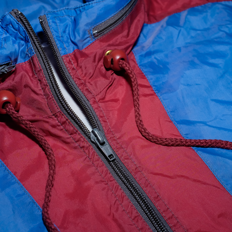 Vintage Half Zip Rainjacket XLarge - Double Double Vintage