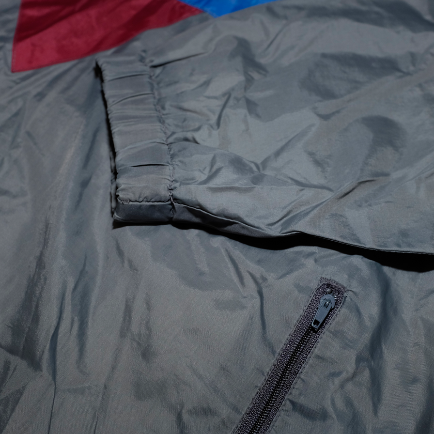 Vintage Half Zip Rainjacket XLarge - Double Double Vintage