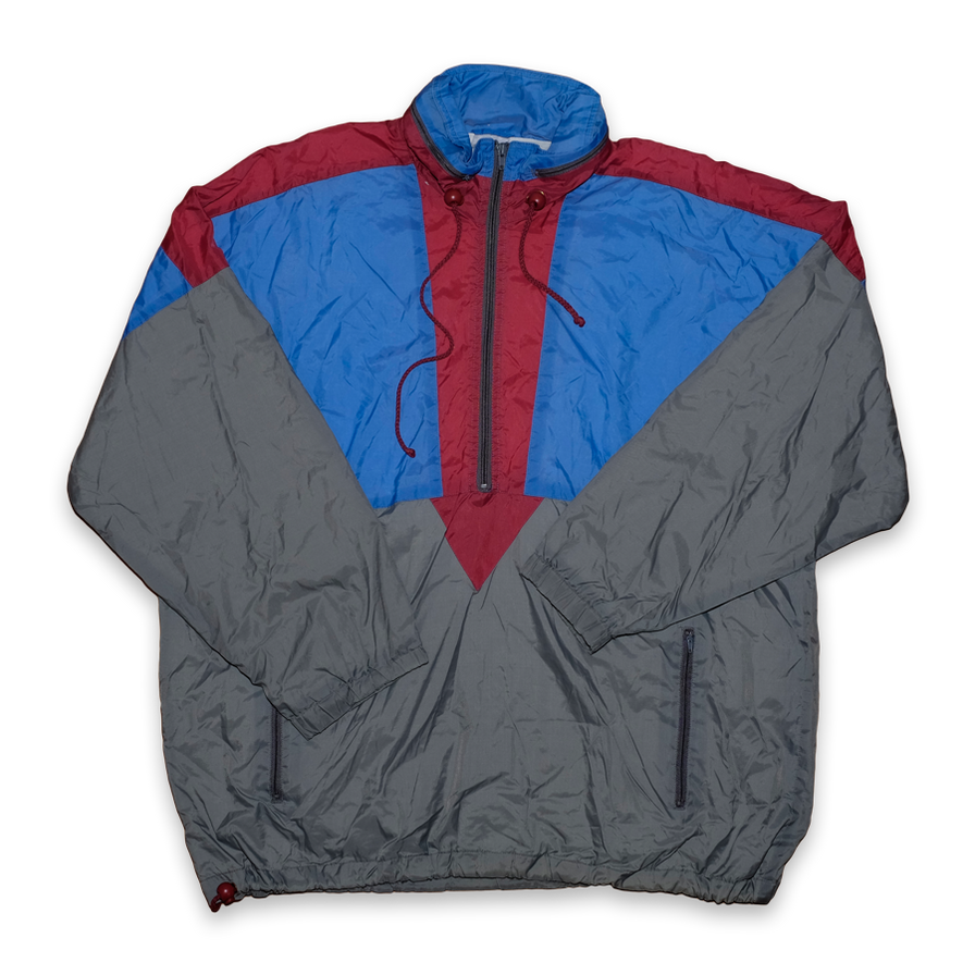 Vintage Half Zip Rainjacket XLarge - Double Double Vintage