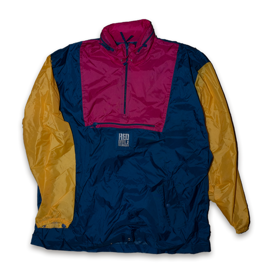 Vintage Half Zip Windbreaker Large / XLarge - Double Double Vintage