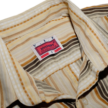 Vintage Vertical Striped Shirt Medium - Double Double Vintage