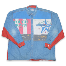Vintage Pattern Denim Shirt XLarge - Double Double Vintage