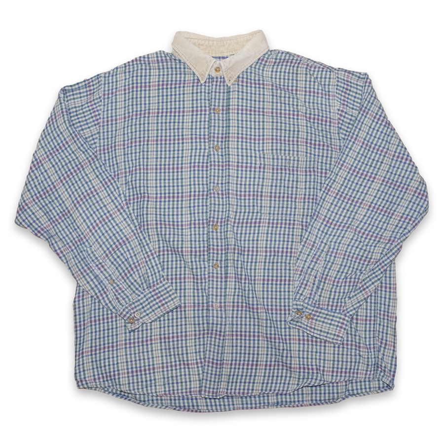 Vintage Flannel Shirt XLarge - Double Double Vintage