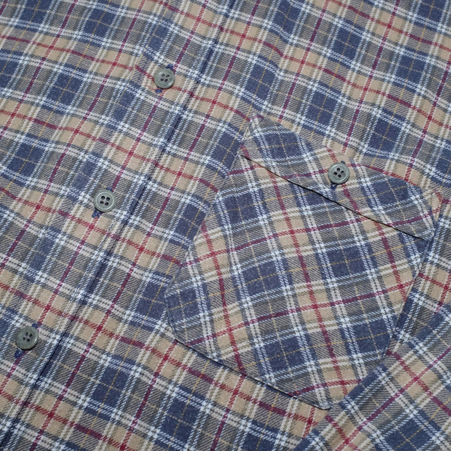 Vintage Flannel Shirt Large - Double Double Vintage