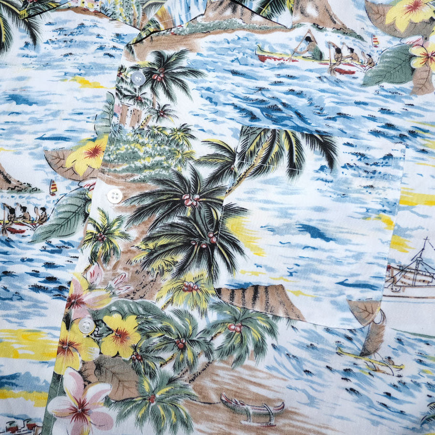 Vintage Aloha Shirt XLarge - Double Double Vintage