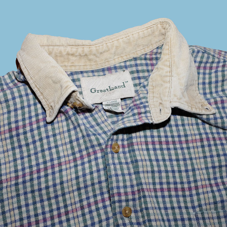 Vintage Flannel Shirt XLarge - Double Double Vintage