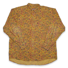 Vintage Paisley Pattern Shirt XLarge - Double Double Vintage
