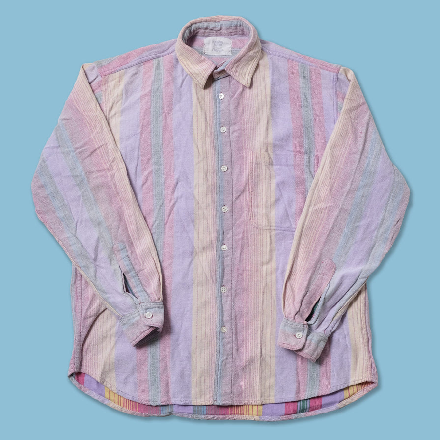 Vintage Striped Flannell Shirt XLarge