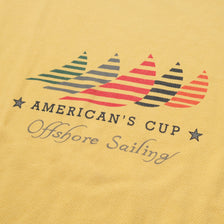 Vintage Sailing Americas Cup T-Shirt Large / XLarge