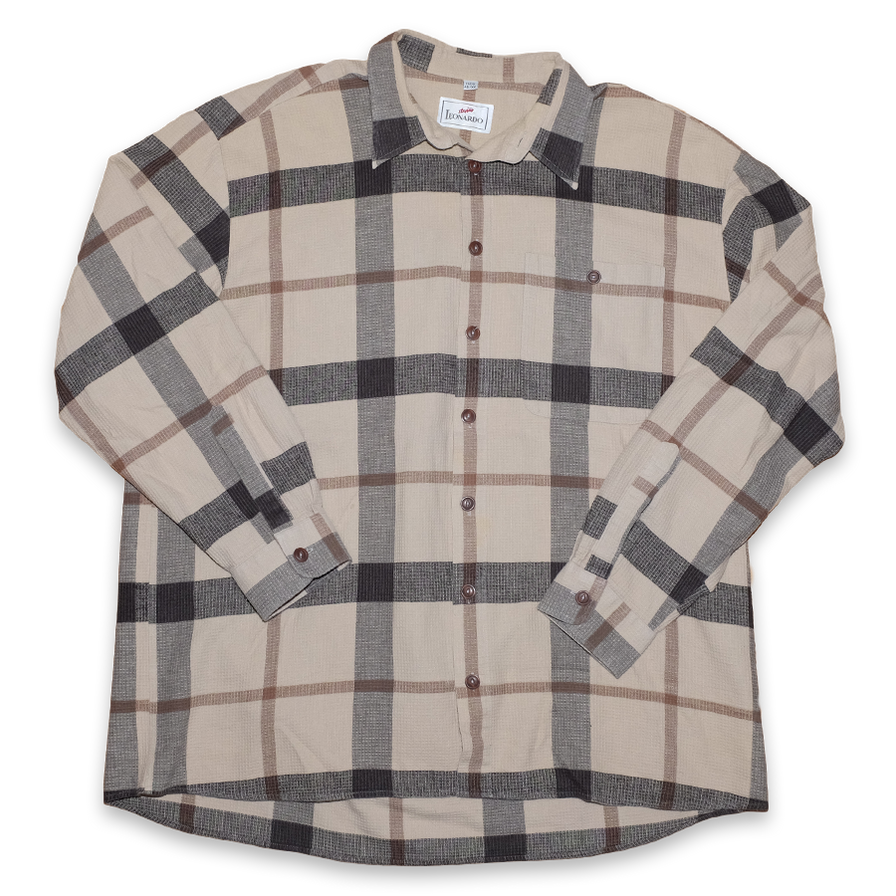 Vintage Waffle Structure Shirt XXLarge - Double Double Vintage