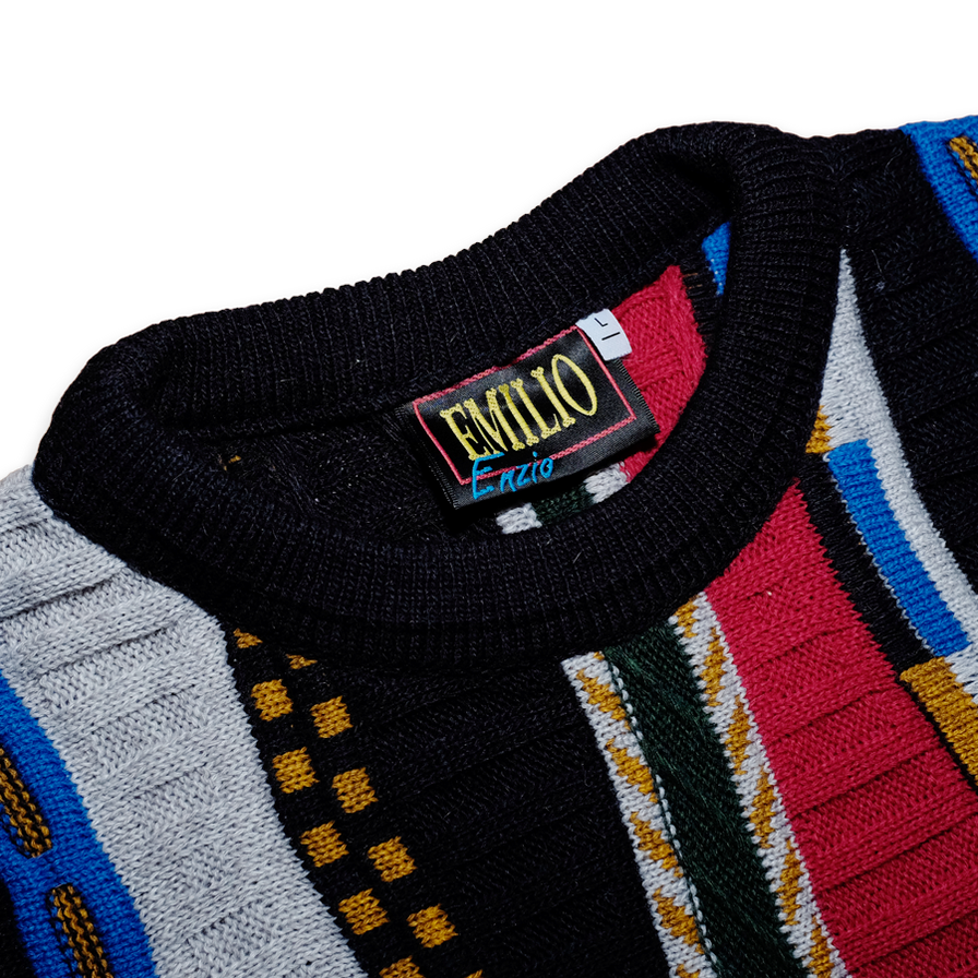 Vintage Enzio Emilio Sweatshirt Medium / Large - Double Double Vintage