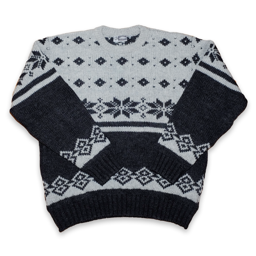 Vintage Knit Sweatshirt XLarge - Double Double Vintage