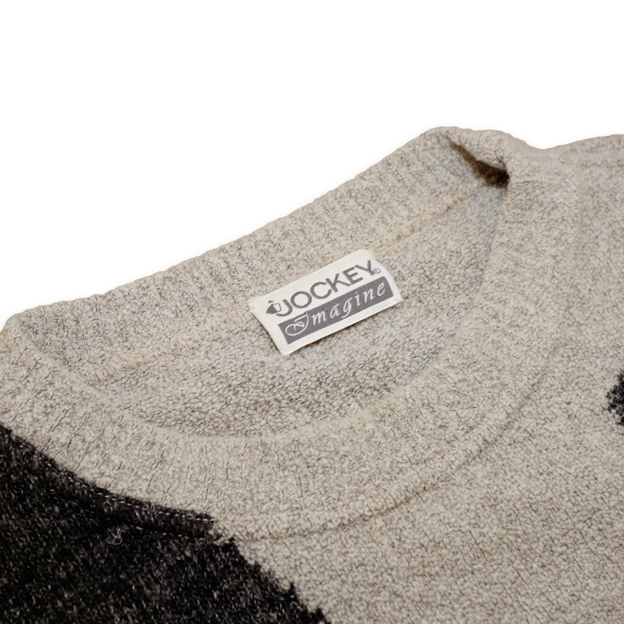 Vintage Jockey Abstract Sweatshirt Large - Double Double Vintage