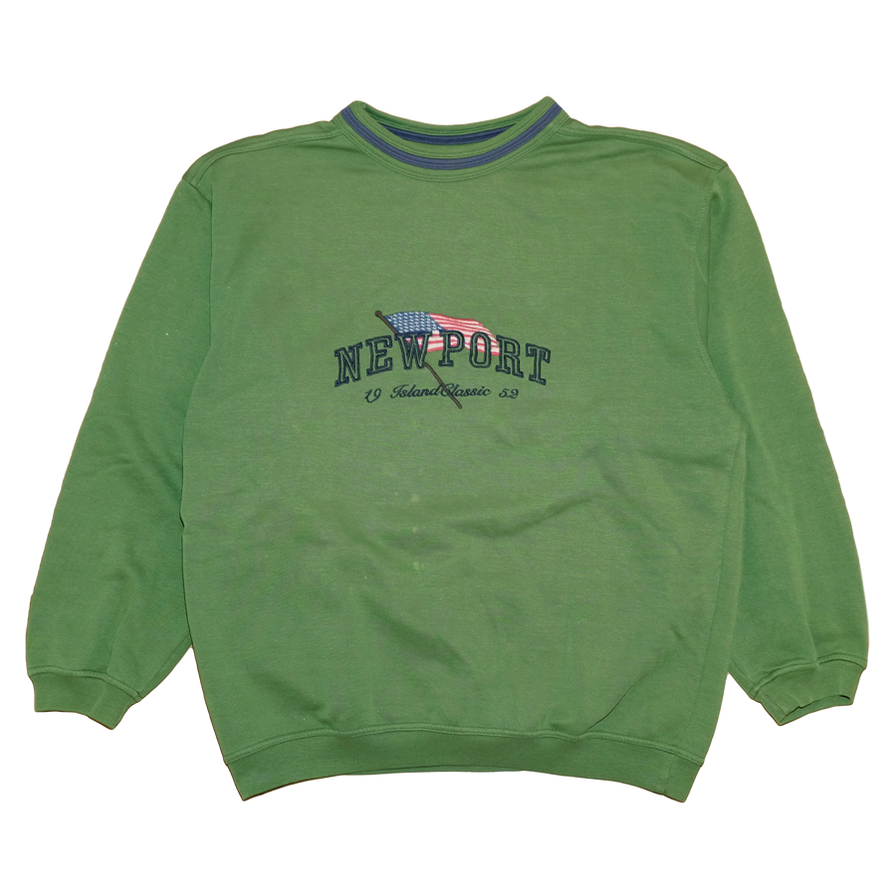 Vintage Newport Sweatshirt Medium - Double Double Vintage