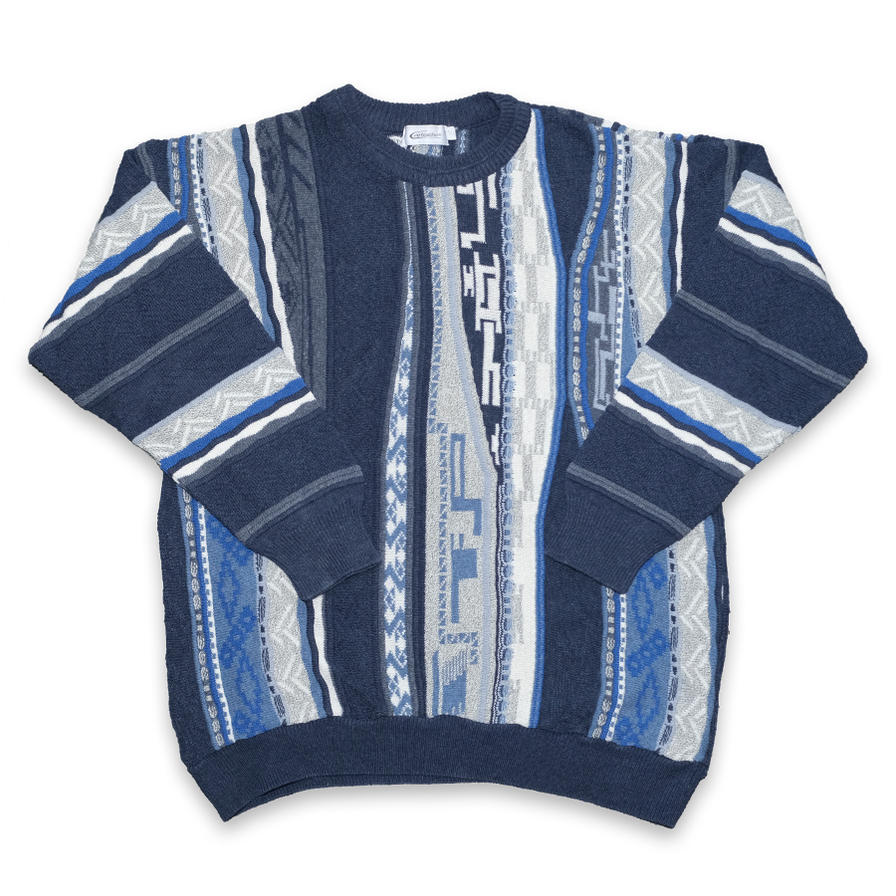 Vintage Coogi Style Sweater Large - Double Double Vintage