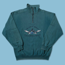 Vintage Transpacific Q-Zip Sweater Small
