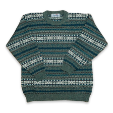 Vintage Knit Wool Sweatshirt Small - Double Double Vintage