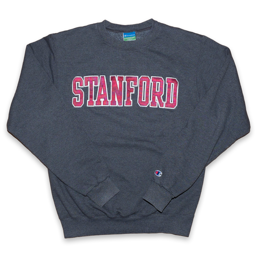 Champion Stanford Hoodie Medium - Double Double Vintage