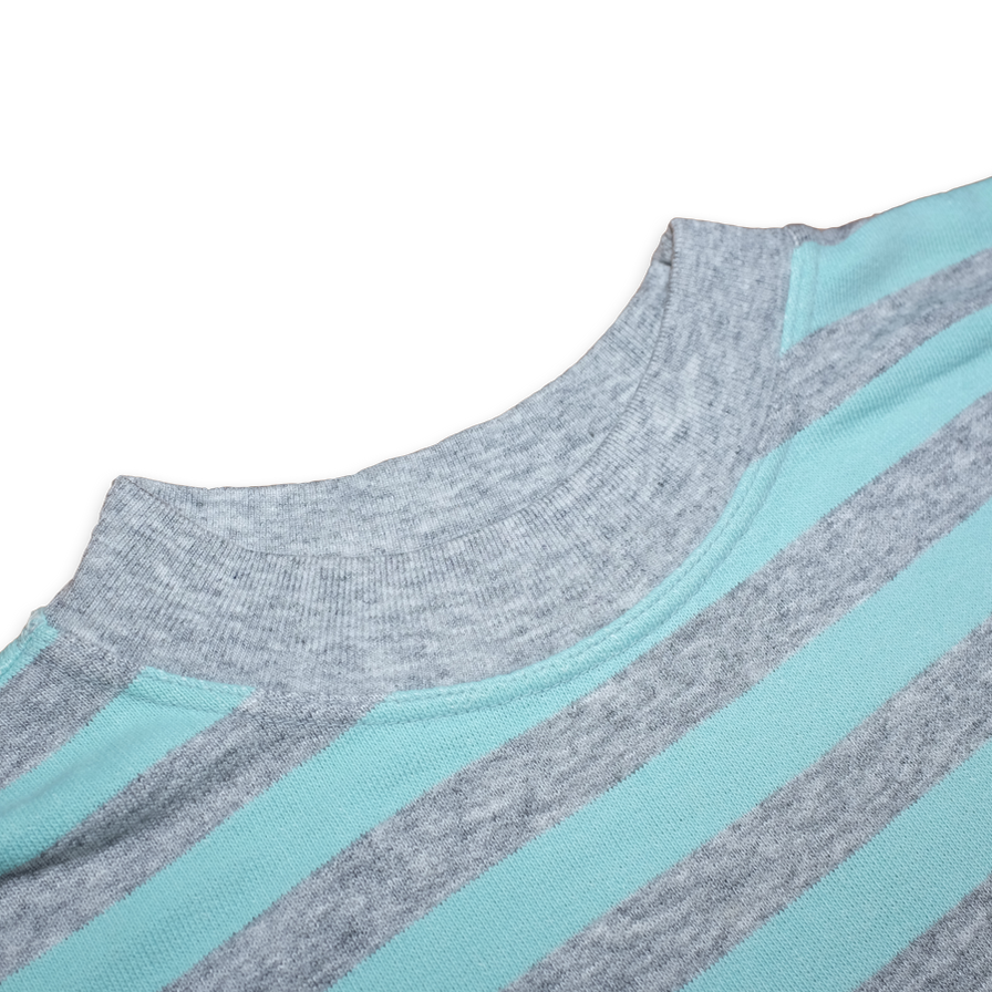 Vintage striped Sweatshirt Medium / Large - Double Double Vintage