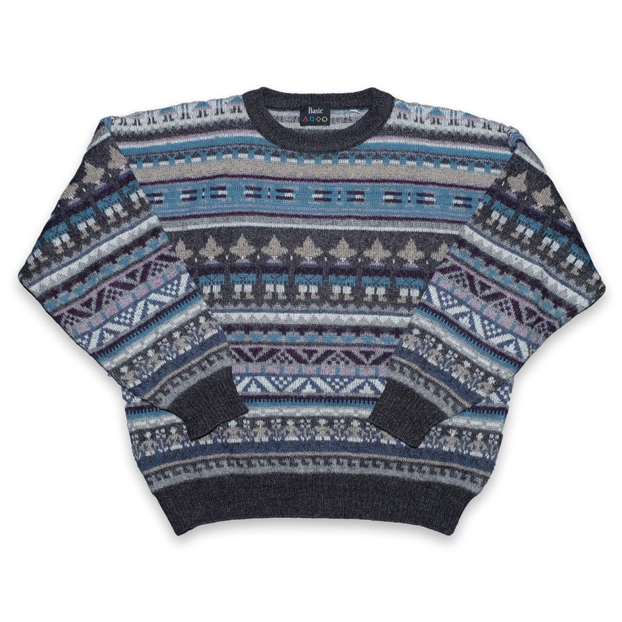 Vintage Knit Sweater Medium - Double Double Vintage