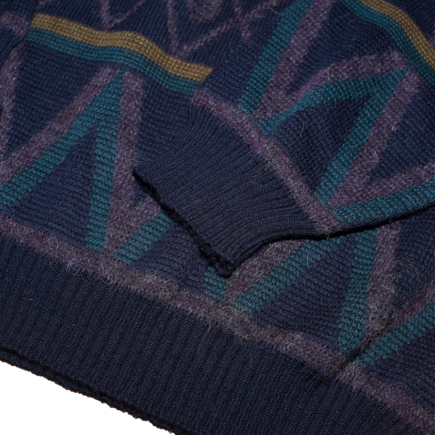 Vintage Knit Sweatshirt Large - Double Double Vintage